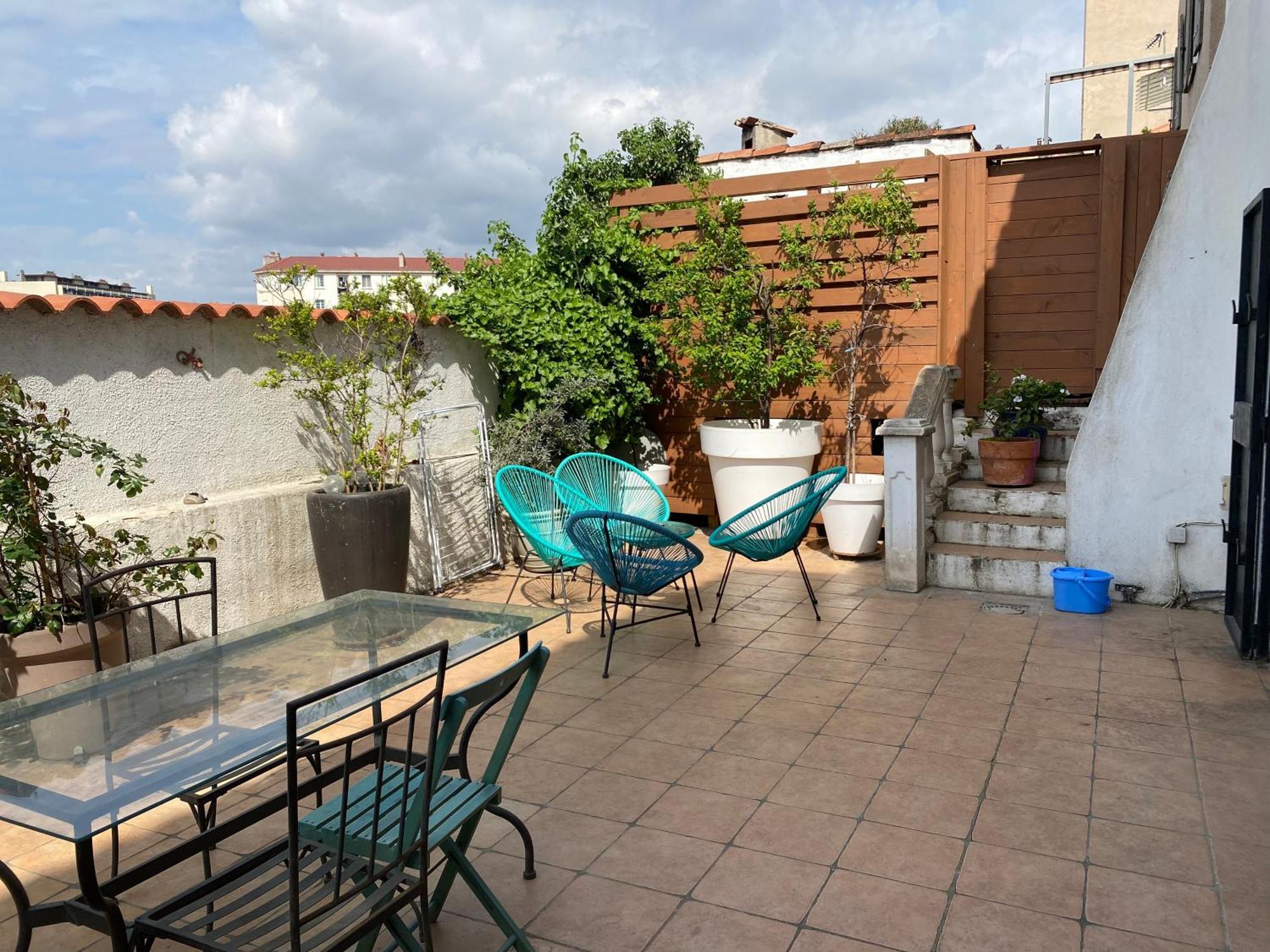 Maison 3 Chambres Gde Terrasse Proche Vieux Port Et Sncf マルセイユ エクステリア 写真
