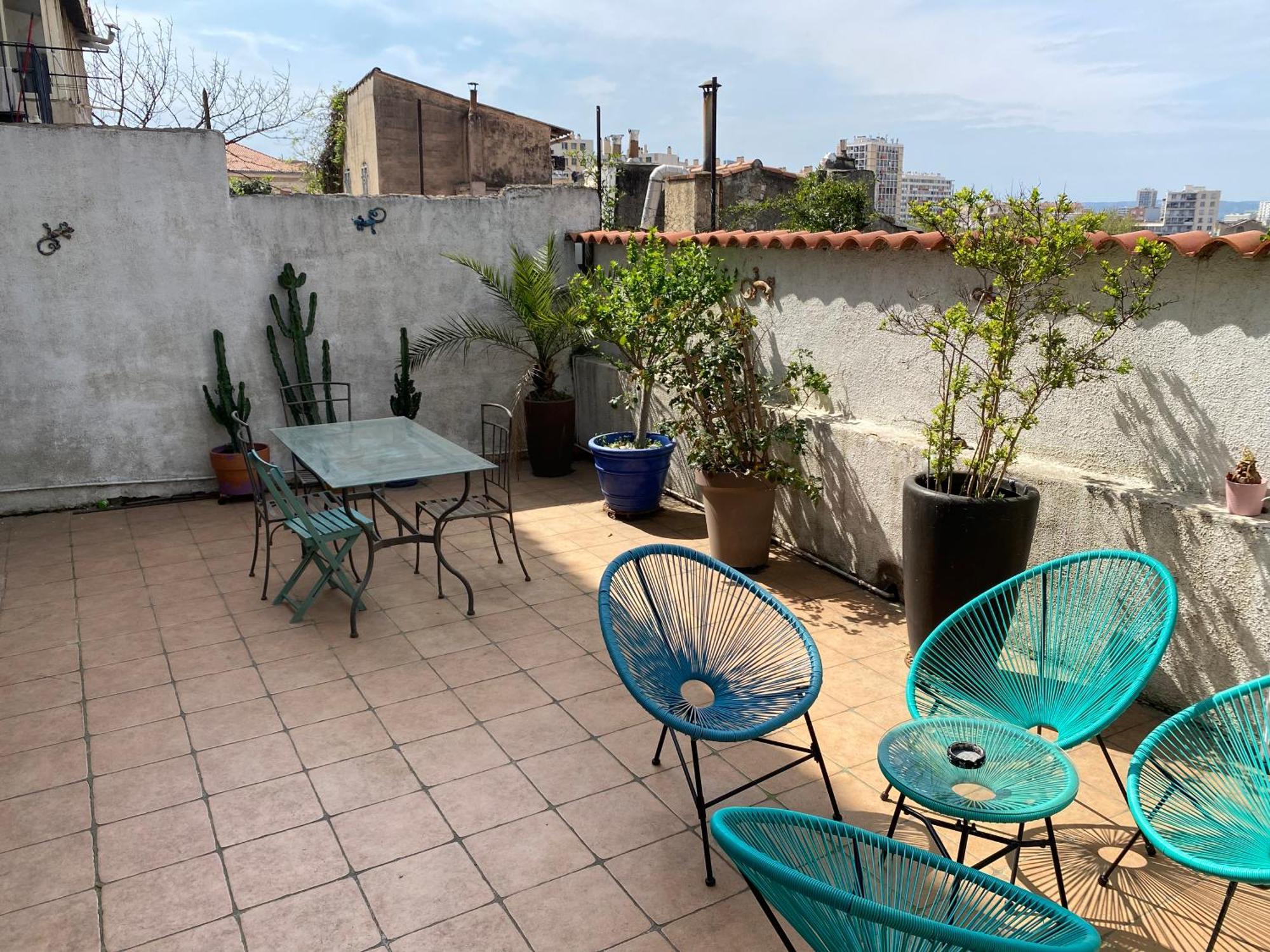 Maison 3 Chambres Gde Terrasse Proche Vieux Port Et Sncf マルセイユ エクステリア 写真